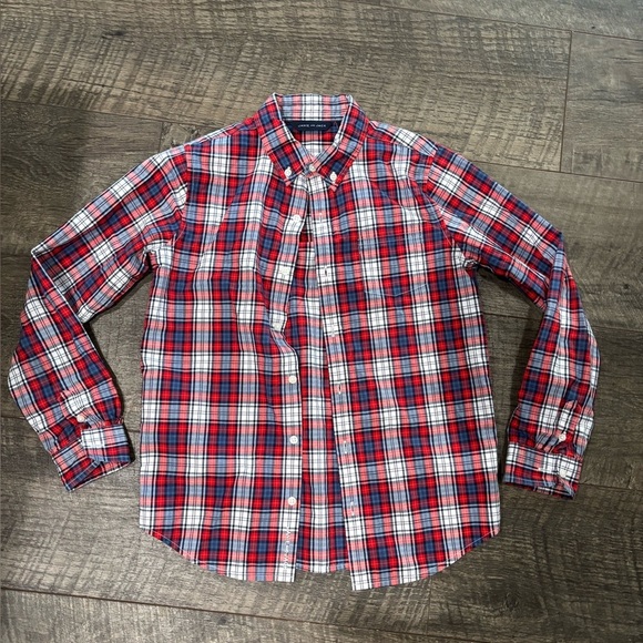 Janie and Jack Other - Janie and Jack boys long sleeve plaid button up shirt